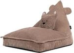 Icon Bertie B&auml;r Cord Sitzsack Kinder mit F&uuml;llung, Braun