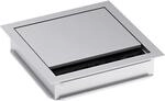 BACHMANN 930.310 Loop Square Kabeldurchf hrung eckig Alu