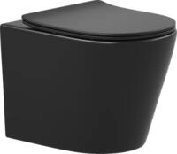 sanicomfort H&auml;nge WC Set Nakia &ndash; Sp&uuml;lrandloses, Hygienisches Wand-WC...