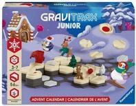 Ravensburger GraviTrax Junior Adventskalender ab 3 Jahre | Murmelbahn-Adventskalender