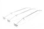 XPOtool 3X Flachplanenb&uuml;gel f&uuml;r Anh&auml;nger 100-145 cm, verstellbare...