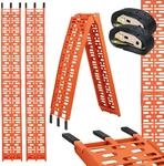 TRUTZHOLM 2X Auffahrrampe klappbar 228 cm Traglast 680 kg Alu orange |...