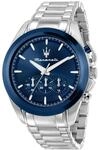 Maserati Herrenuhr Chronograph Analog 43mm TRAGUARDO Collection Sunray Effekt