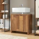 [en.casa] Waschbeckenunterschrank Namsskogan Badezimmerschrank Badunterschrank...