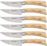 Laguiole Jean Dubost Steakmesser Set 6 TLG., Eiche