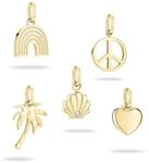 Tamaris Charm-Anh&auml;nger TJ-0640-P-05 Edelstahl IP Gold