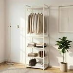 [en.casa] Garderobenst&auml;nder J&auml;ssaatka mit 1 Stange Garderobe Flur mit...