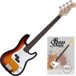 Rocktile Puncher E-Bass Sunburst Set (Preci-Style E-Bass, Chrom-Hardware, 22...