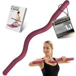 NEOLYMP Pilates SZ Stange &ndash; ergonomische Silikon Hantelstange f&uuml;r Pilates...