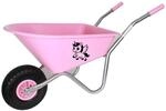 Kinderschubkarre Uni 3,6 kg 40 kg Traglast Stahl Kunststoff gr&uuml;n Vollgummirad
