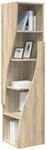 vidaXL Eckschrank 32x32x140cm Holzwerkstoff Sonoma-Eiche