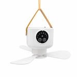 HAC24 Portabler Akku Ventilator zum H&auml;ngen mit Licht & Fernbedienung Outdoor...