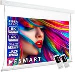ESMART Expert XTS Tension-Leinwand, Gesamtbreite 302 cm, Tuch: Akustik