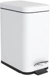 Relaxdays M&uuml;lleimer Bad, 5 l, Kosmetikeimer mit Soft-Close, matte Optik,