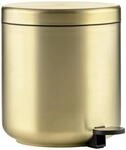 Zone Denmark Ume Pedaleimer Dia 19,5 x 22 cm 4 Liter Brass