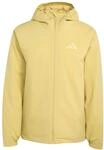 adidas Herren Terrex Multi Essentials Climaproof Insulated Hooded Coat, pyrite,...