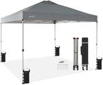 Skandika Pavillon Solvorn 3,6 x 3,6 m | patentierter Einhand-Mechanismus, Pop Up