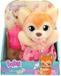 BABY PAWS Yummy Shiba Inu, Interaktiver Pl&uuml;schwelpe zum Herumtragen, dessen Bauch