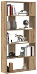 vidaXL B&uuml;cherregal 80 x 24 x 159 cm Holzwerkstoff Artisan-Eiche