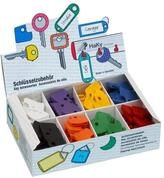 WEDO 2628070 Schl&uuml;sselkappen 200 St&uuml;ck Vorratspack im ansprechenden Display