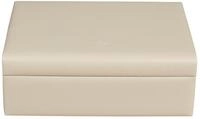 Windrose Charmbox mit 2 herausnehmbaren Eins&auml;tze merino moda/beige