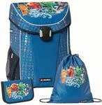 LEGO&reg; Ninjago&reg; Schulranzen-Set &ndash; 3-teiliges, ergonomisches, 18 L |...
