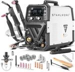 STAHLWERK Schutzgasschwei&szlig;ger&auml;t 6-in-1 Kombi CTM-250 Puls Pro bis 200 A | WIG,