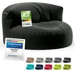Green Bean Sitzsack Sofa mit F&uuml;llmaterial - Lounge im Sitzsack-Design 90x50cm...