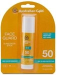 Gesichtsschutz mit LSF 50. Australian Gold