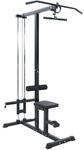 vidaXL LAT Pulldown Maschine mit verstellbarem Sitz f&uuml;r bis zu 80 kg Robuste