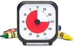 TIME TIMER ORIGINAL Pocket - 60 Minuten Visueller Analog-Timer Uhr - Optionaler