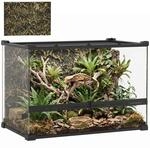PawHut Terrarium f&uuml;r Reptilien f&uuml;r Amphibien 48L 50 x 30 x 35 cm Schwarz 
