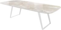 DELIFE Esszimmertisch Edge Boot 270x120 cm Keramik Iris FMG Onice Grigio |...