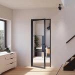 inova Glast&uuml;r Komplettset 830x2115mm DIN links T&uuml;rschloss Dreht&uuml;r mit...