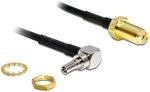 Delock 88466 Adapter CRC-9 90&deg; Stecker auf SMA Buchse(200mm)