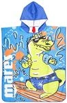 Mares Seaside Poncho Junior, Polyester-Mikrofaser Bademantel Badeponcho Strandtuch
