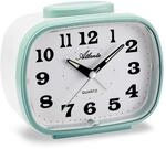 Atlanta Glockenwecker laut Klingel Alarm Crescendo Snooze Licht Analog Quarz -...