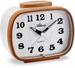 Glockenwecker laut Klingel Alarm Crescendo Snooze Licht Analog Quarz - 2172/3...