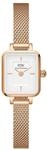 Daniel Wellington Quadro Uhr One Size 316L Stainless Steel with Pvd Plated Rose...