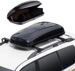 VEVOR Auto Dachbox Dachkoffer Aufbewahrungsbox 220 L, ABS-Hartschalen