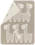 David Fussenegger Babydecke Plaid Carla 'Alpaka' 70 x 90 cm Rauch- Beige