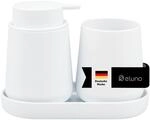 eluno Badezimmer-Set TESERO mit Soft-Touch Oberfl&auml;che, Bad-Accessoires Set...