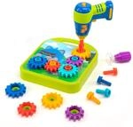 Learning Resources Design & Drill Zahnradwerkstatt, 55 Teile mit elektrischem