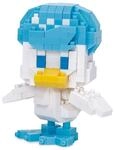 Bandai - Nanoblock - Kwaks (Quaxly) - Pok&eacute;mon - Mini-Bausteinfigur -
