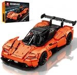 Reobrix Technik Auto-Modellbausatz,1:8 Sammler Sportwagen Klemmbaustein Set |...