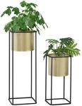 [en.casa] Blumentopf St&auml;nder Blumenst&auml;nder Blumentopfhalter Pflanztopf Deko...