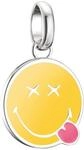 THOMAS SABO SMILEYWORLD&reg; Cheeky Charm-Anh&auml;nger Connect Silber Recyceltes 925