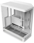 NZXT H6 - Kompaktes Dual-Kammer ATX PC-Geh&auml;use - Wei&szlig; | Dual-Kammer-ATX-Geh&auml;use
