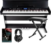 FunKey DP-88 II Digitalpiano Set (88 anschlagsdynamische Tasten, 360 Sounds, 160