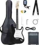 McGrey Rockit ST Komplettset E-Gitarre (8-teiliges Anf&auml;ngerset mit Gitarre,
